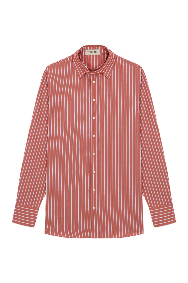 Orange and white stripped