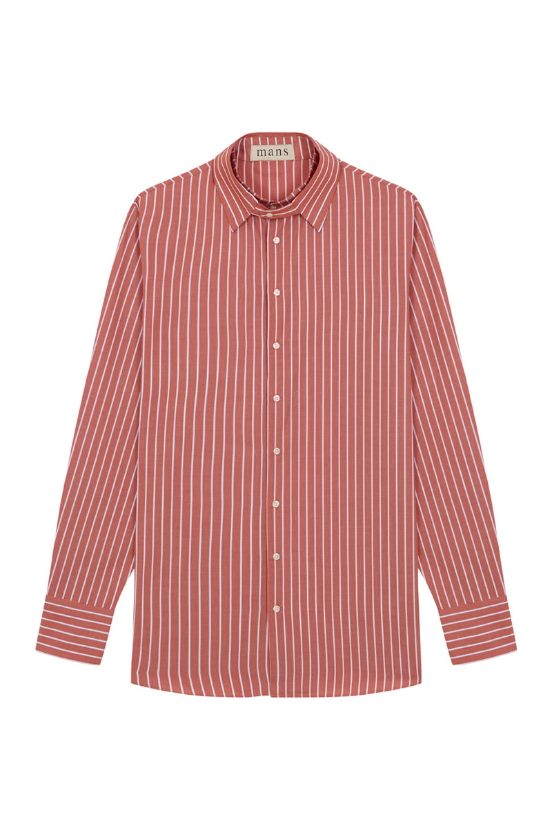 Orange and white stripped