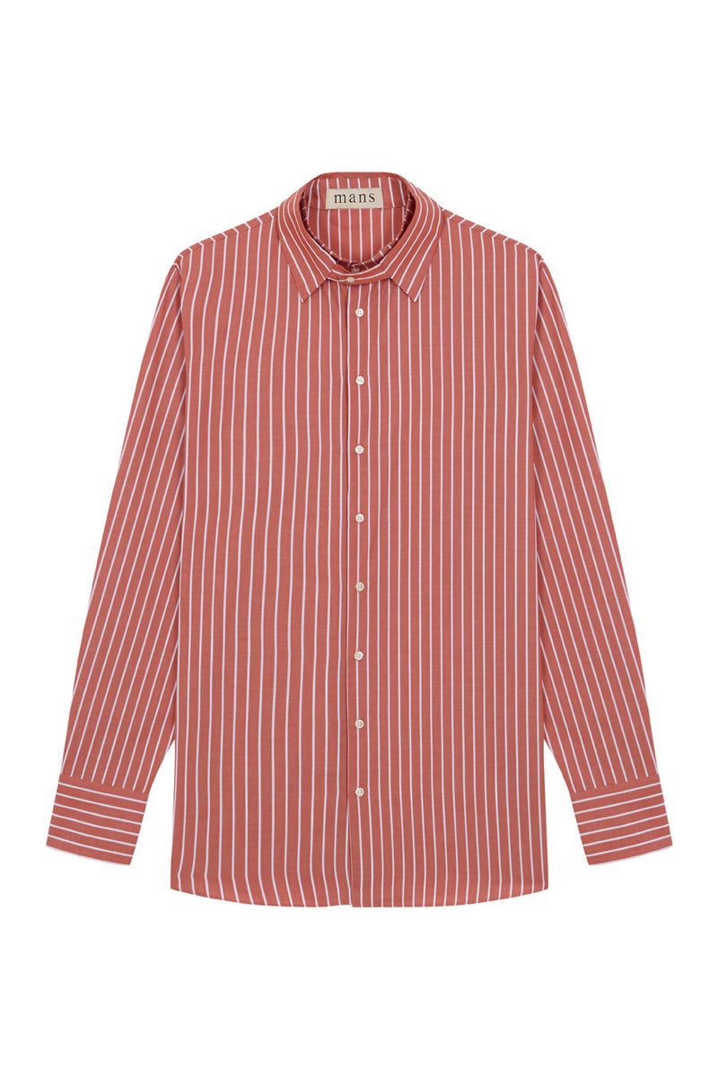 Orange and white stripped