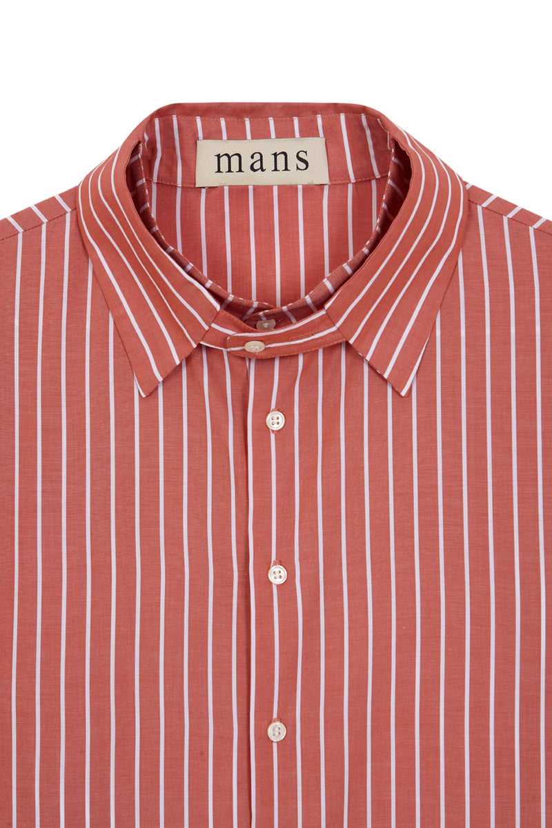 Orange and white stripped