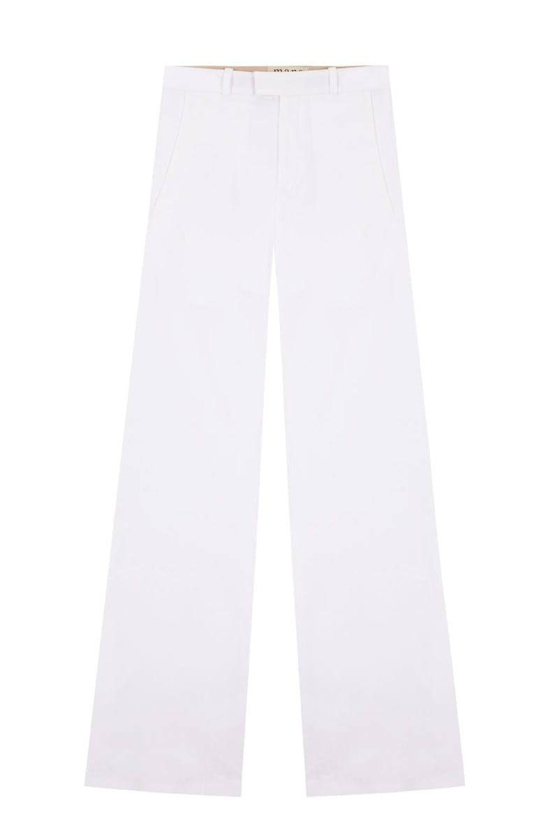 White poplin