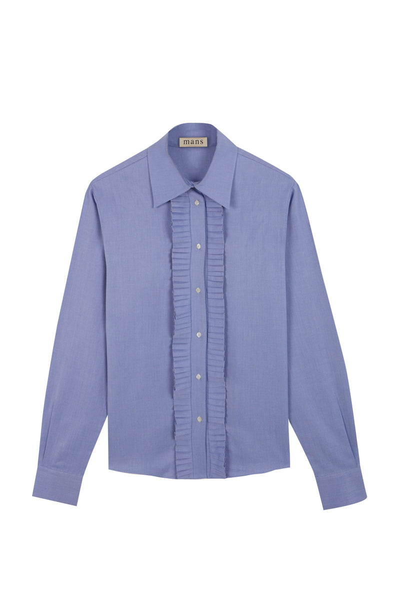 Amery shirt textured blue