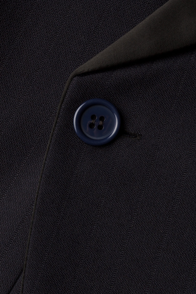 Asymmetrical suit jacket