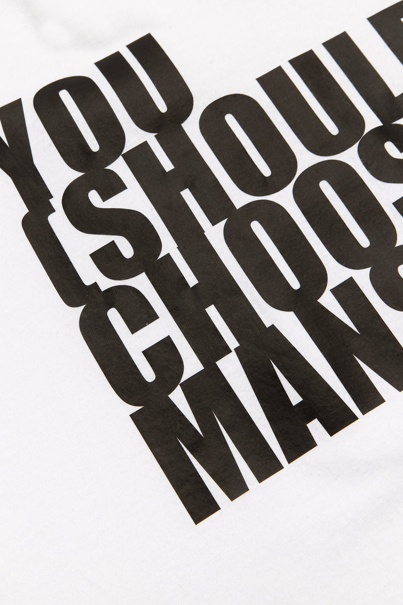 You should choose mans T-Shirt